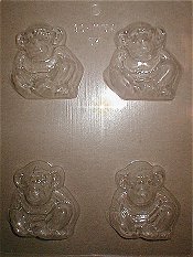 Monkey Soap, Plastic Mold - %%product%%