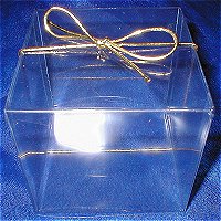Acetate Box, 3in cube, Clear, 2pc. - %%product%%