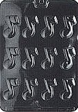 Music Notes, Plastic Mold - %%product%%