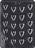 Hearts, Plastic Mold - %%product%%