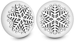 3D Snowflake Soap Mold - %%product%%