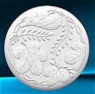 Floral Leaves Soap Mold - %%product%%
