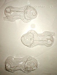 4in. Sleeping Baby, Plastic Mold - %%product%%