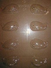 Cute Whale, Plastic Mold - %%product%%