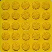 Swirl Mint Yellow Flexible Mold - %%product%%