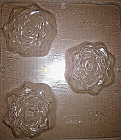 Antique Rose Soap Mold - %%product%%