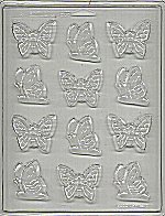 Butterflies, 2 styles, Plastic Mold - %%product%%