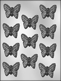 2in Butterfly Plastic Mold - %%product%%