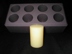Straight Sided Votive Silicone Mold - %%product%%